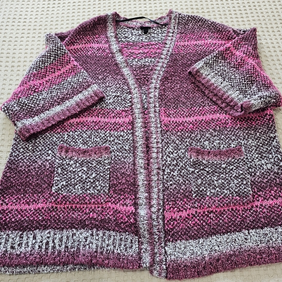 Torrid Spacedye Oversize Kimono Cardigan Size 4 - Picture 11 of 13